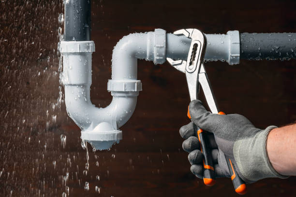 Professional Leak Detection technician working in Mottville, NY